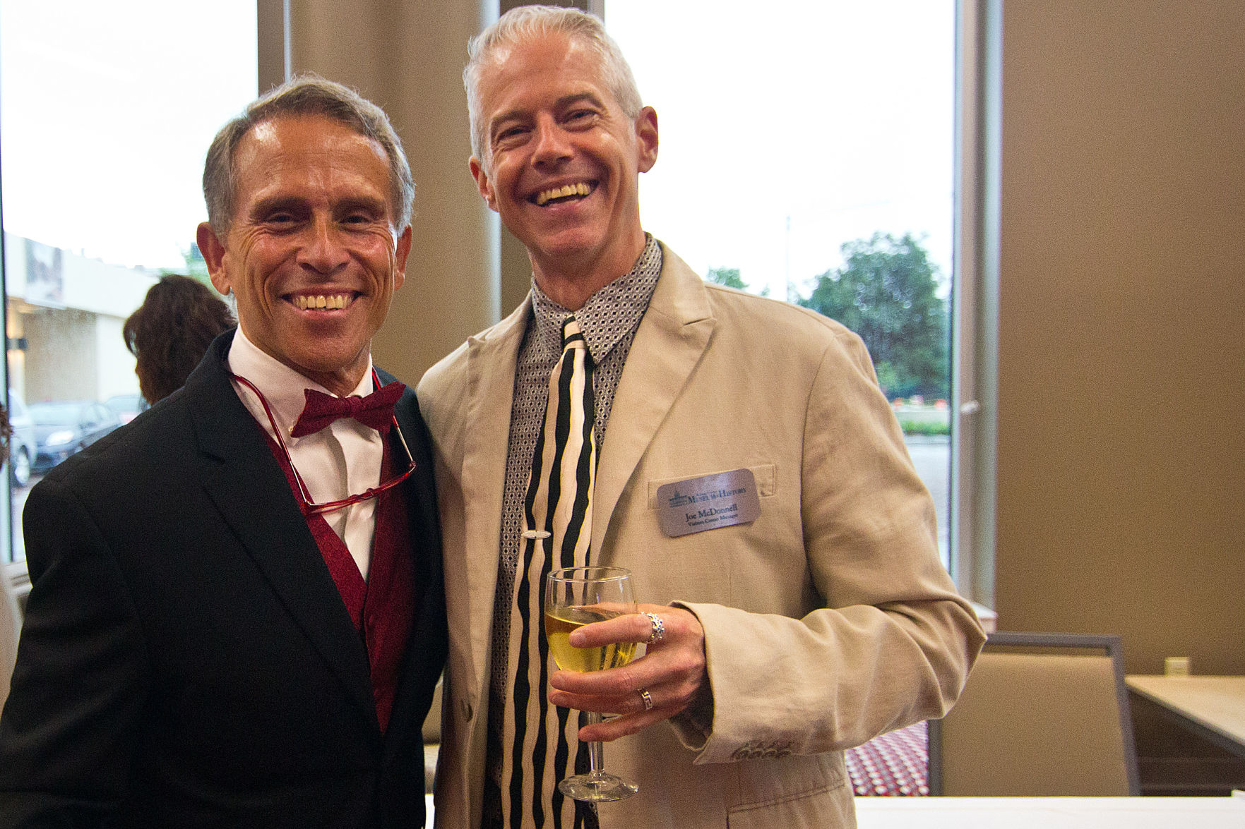 Bloomington Mayor Tari Renner, Joe McDonnell